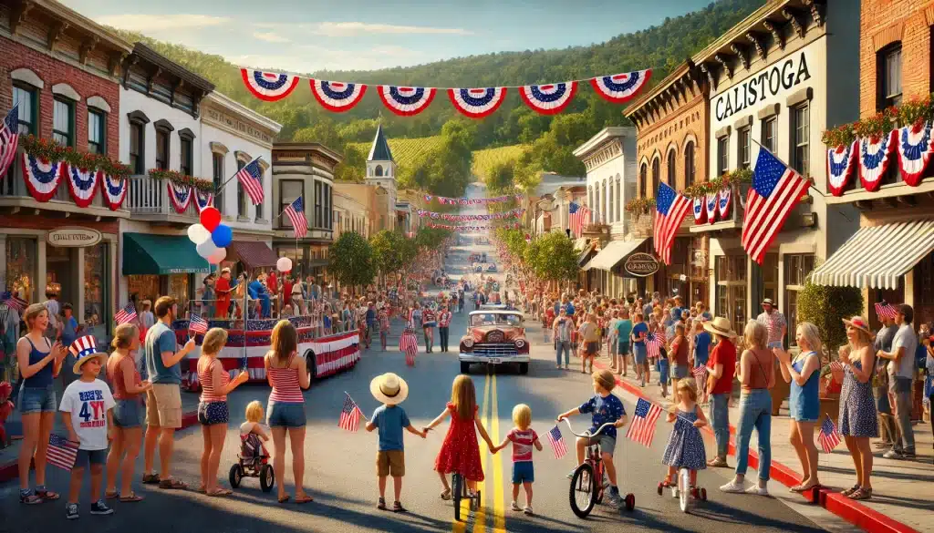 The Calistoga Fourth of July Parade will take place again this year with the theme of "American Dream." A pop-up carnival is set for Calistoga June 26 - 29. Calistoga Tribune graphic